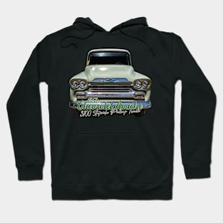 1959 Chevrolet Apache 3100 Stepside Pickup Truck Hoodie